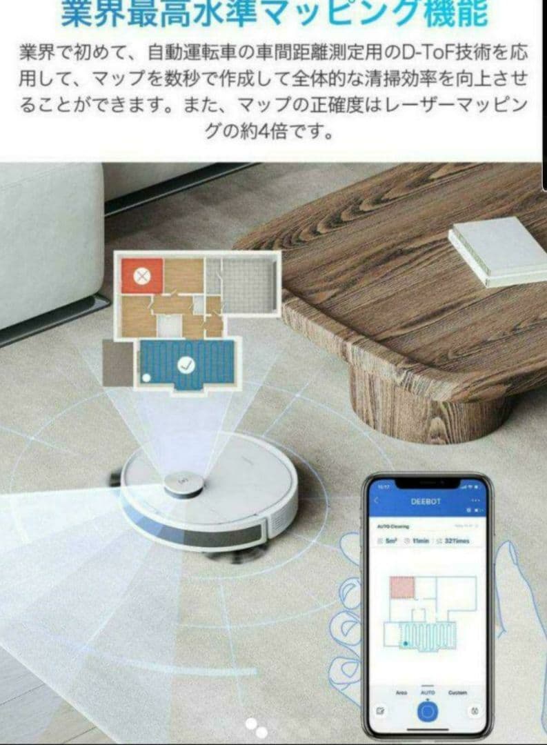 掃除機・クリーナー ECOVACS DEEBOT N8+