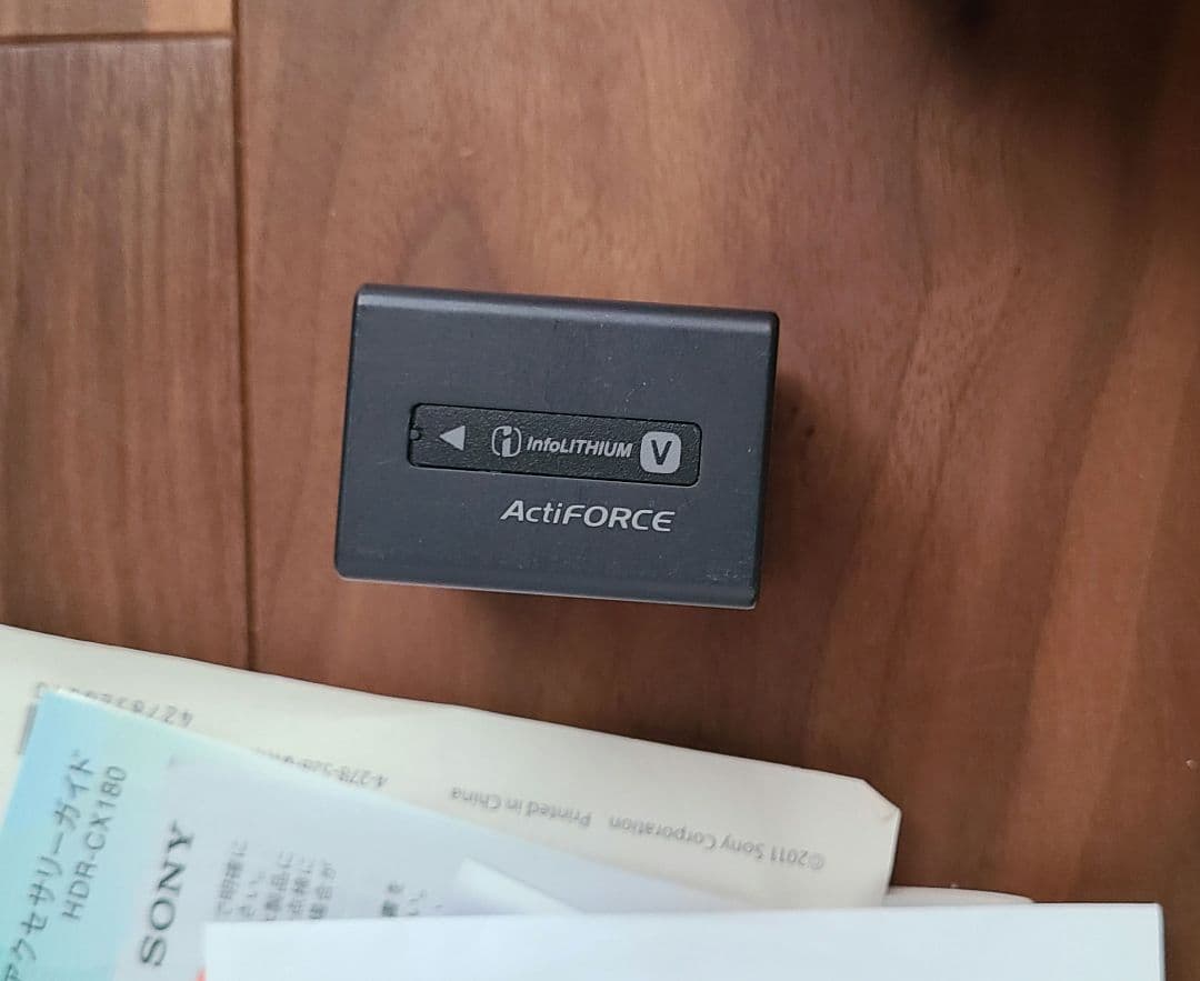 ソニーハンディカム hdr cx 180 中古品