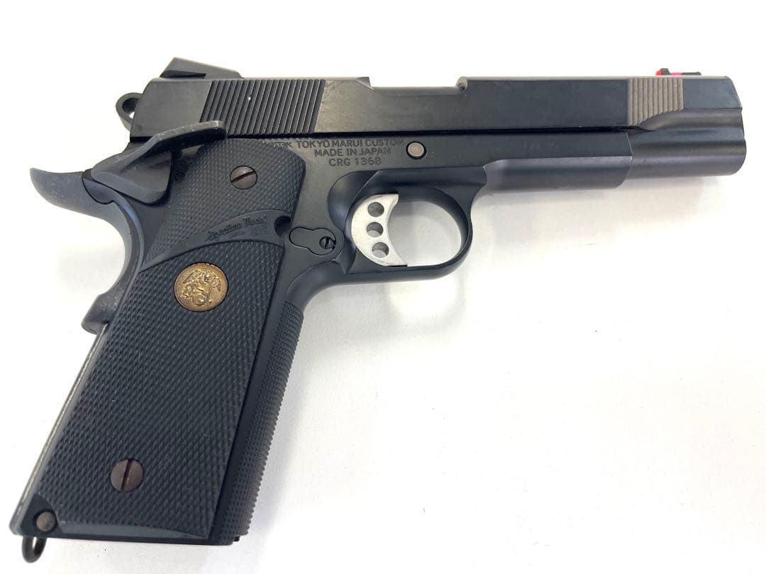 A 東京マルイ プロフェッショナル CAL.45 ガスガン ブラック