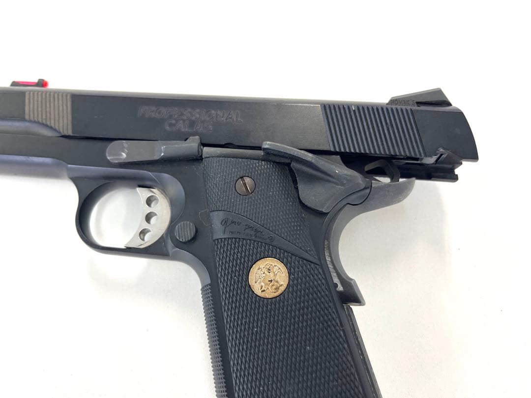 A 東京マルイ プロフェッショナル CAL.45 ガスガン ブラック