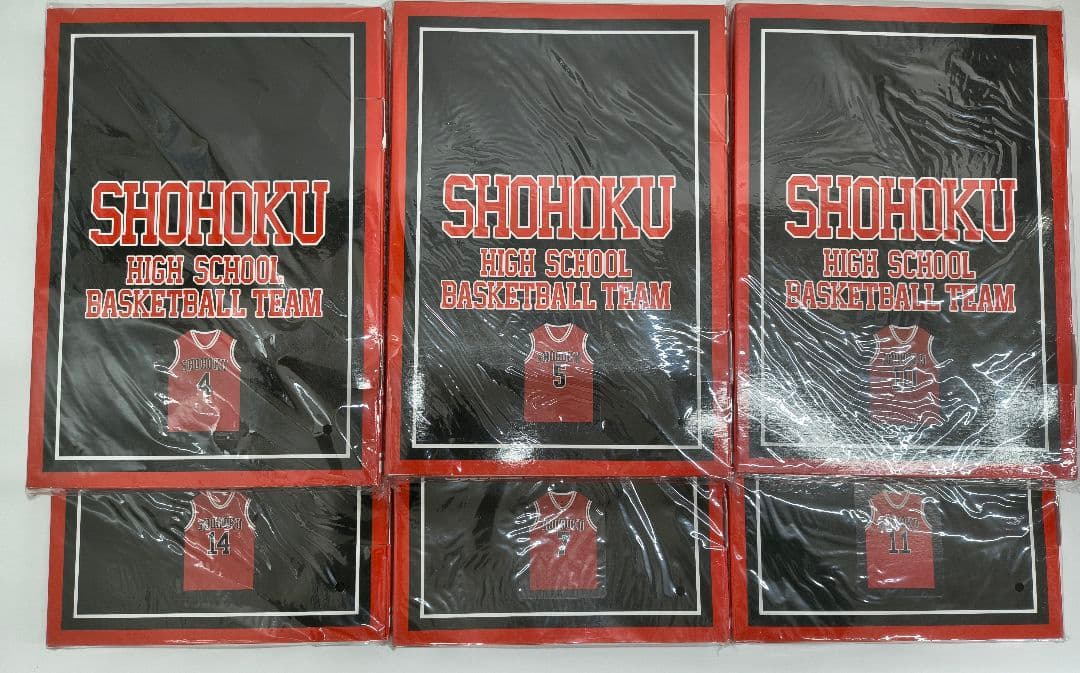 SHOHOKU 高校バスケットボールチーム ユニフォーム6種セット
