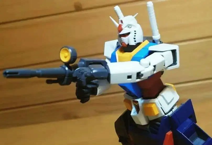 バンダイ①MG1/100ガンダムVer.2.0＆② MG Gファイター中古セット