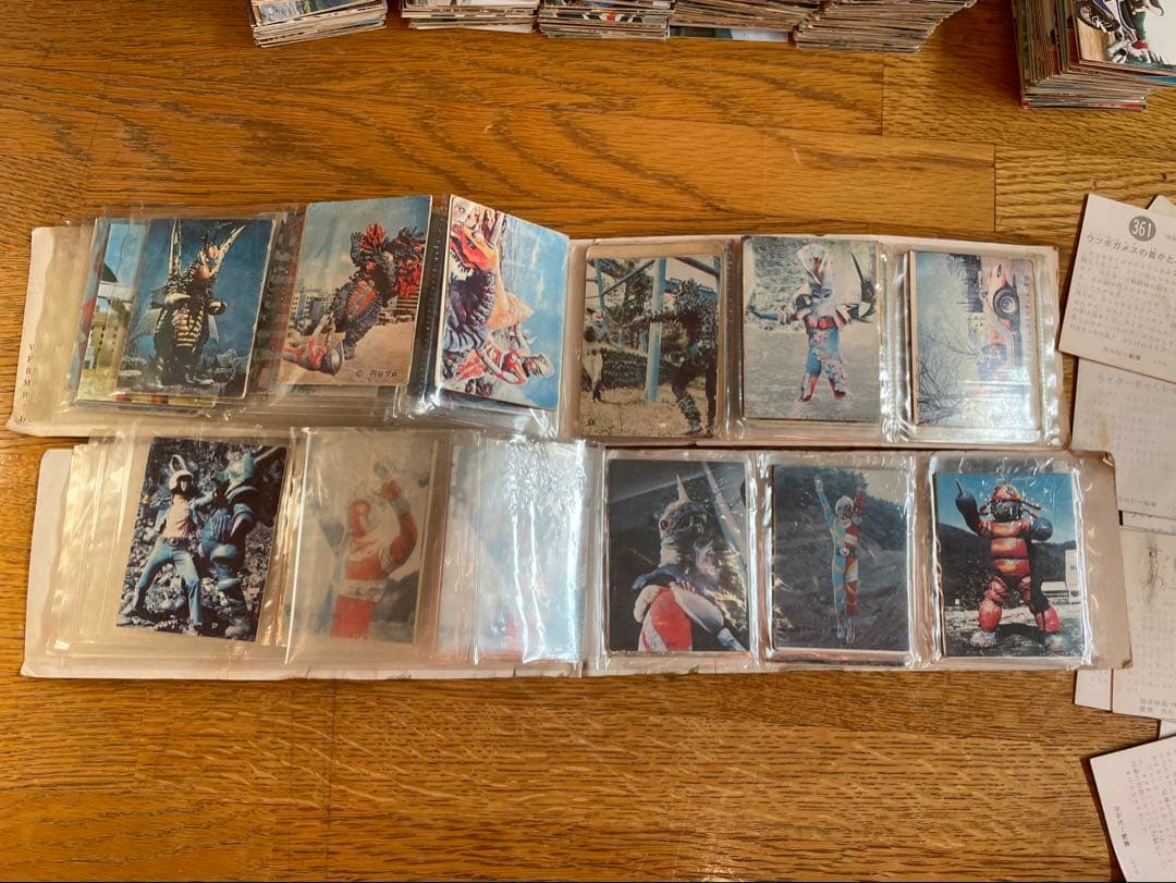 昭和レトロ　超貴重品　カルビー仮面ライダー 他　懐かし ヒーローカード他