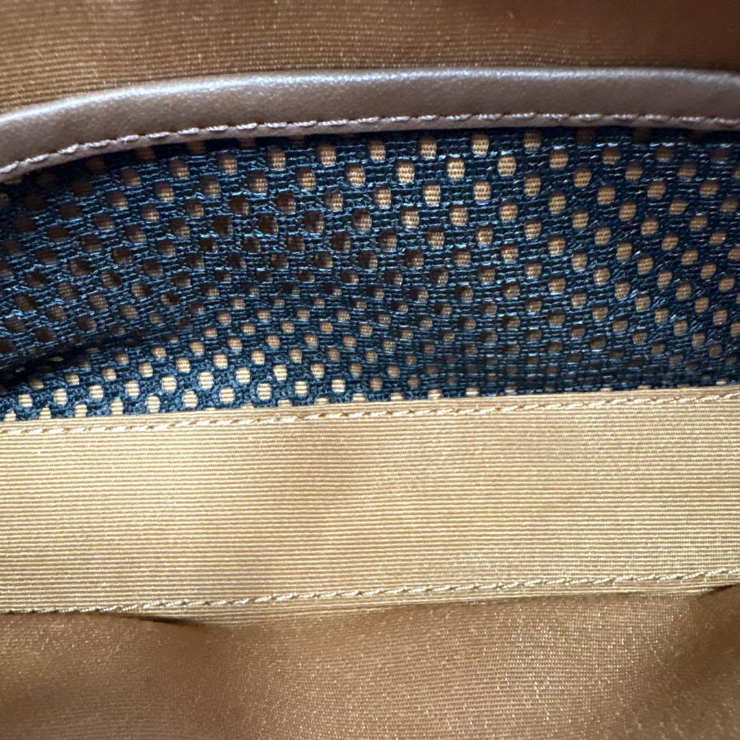 極美品 COACH コーチ ロゴ刻印 オールレザー 本革 ペンケース