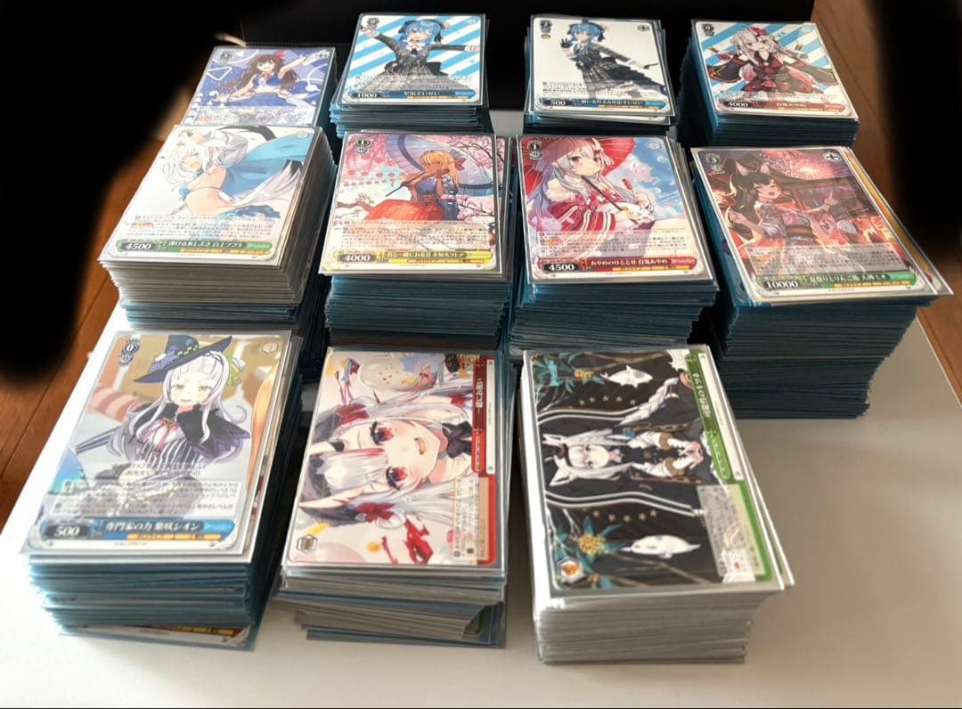 ホロライブ　ヴァイスシュヴァルツ　約 1100枚 まとめ売り ホロチョコなど