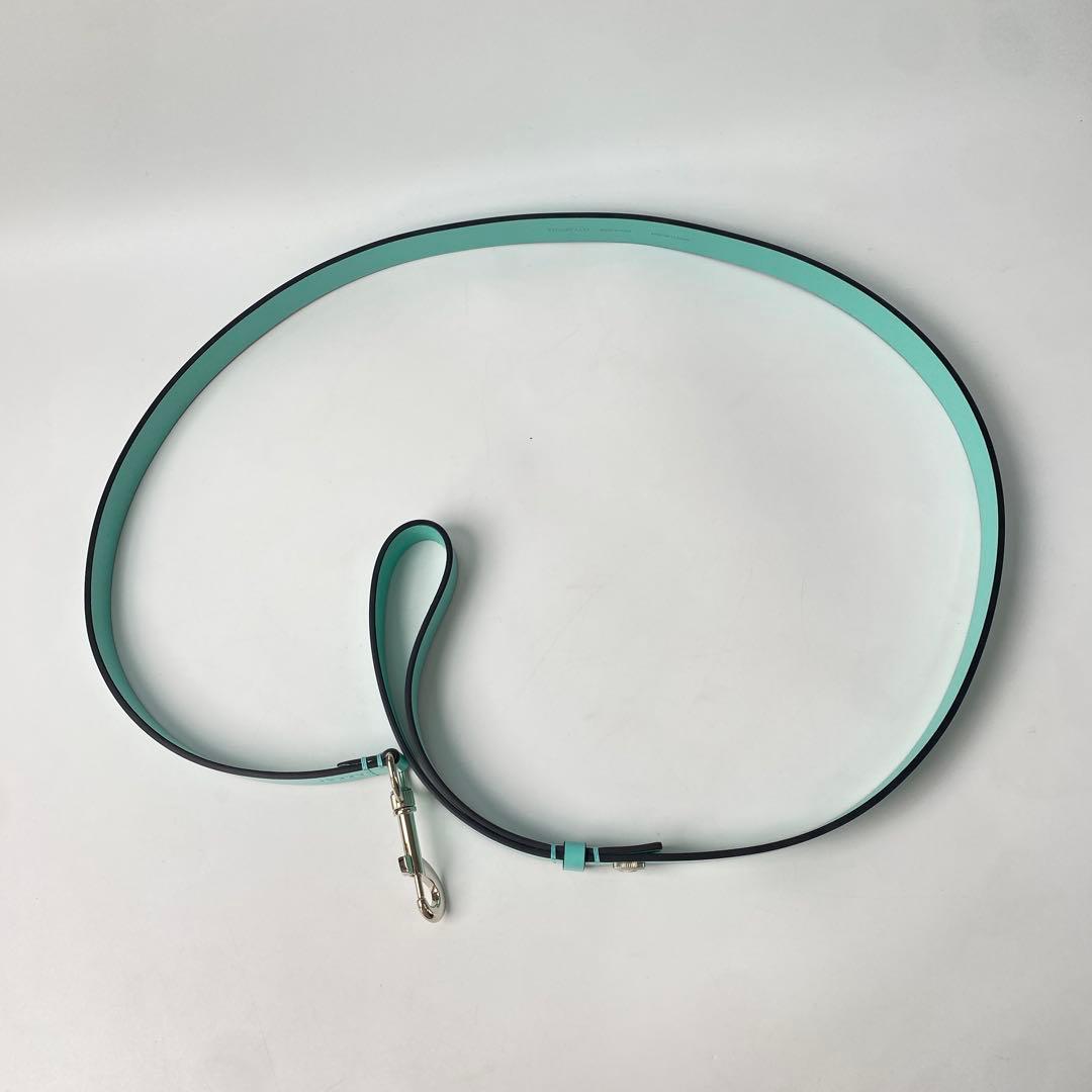 未使用 ティファニーTiffany レザー リード ペットリーシュ ドッグ 犬
