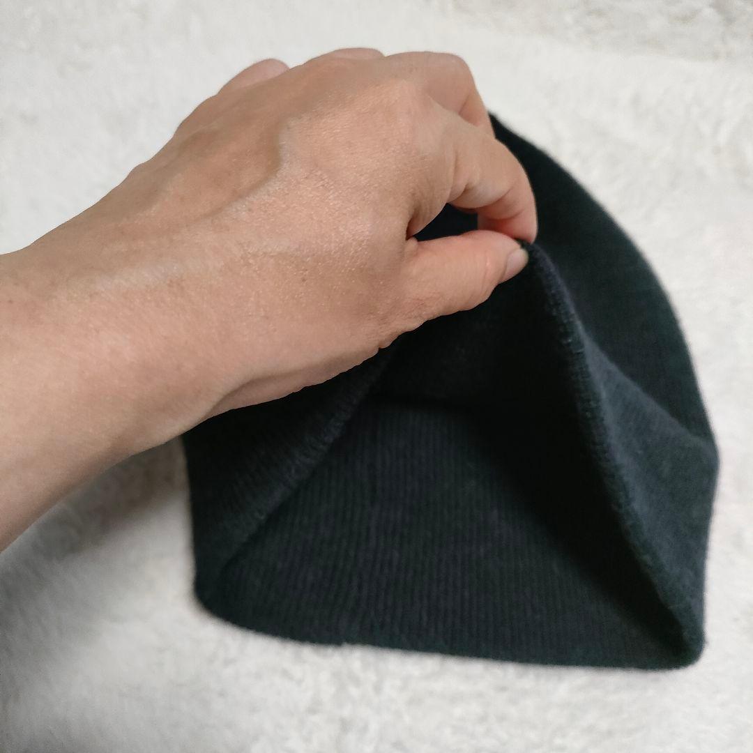 まさ様【✨新品✨】Theory セオリー◎アルパカ混リブ編みニット帽　黒