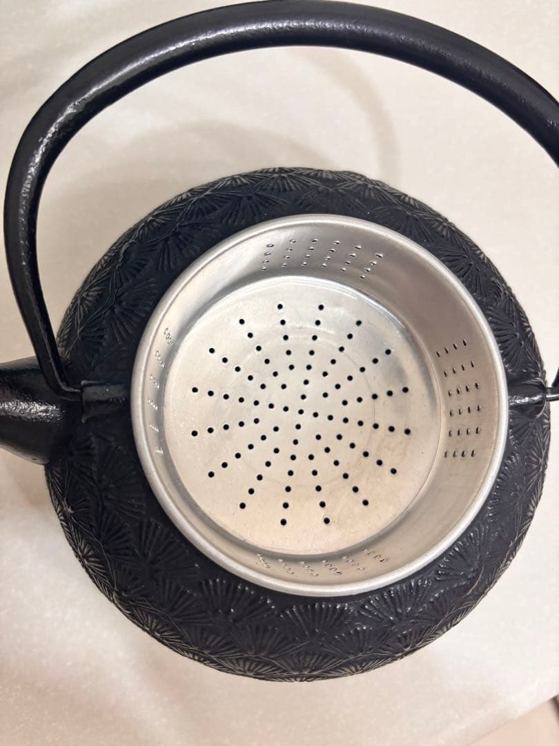 扇模様　南部鉄器　南部盛栄堂　新品未使用