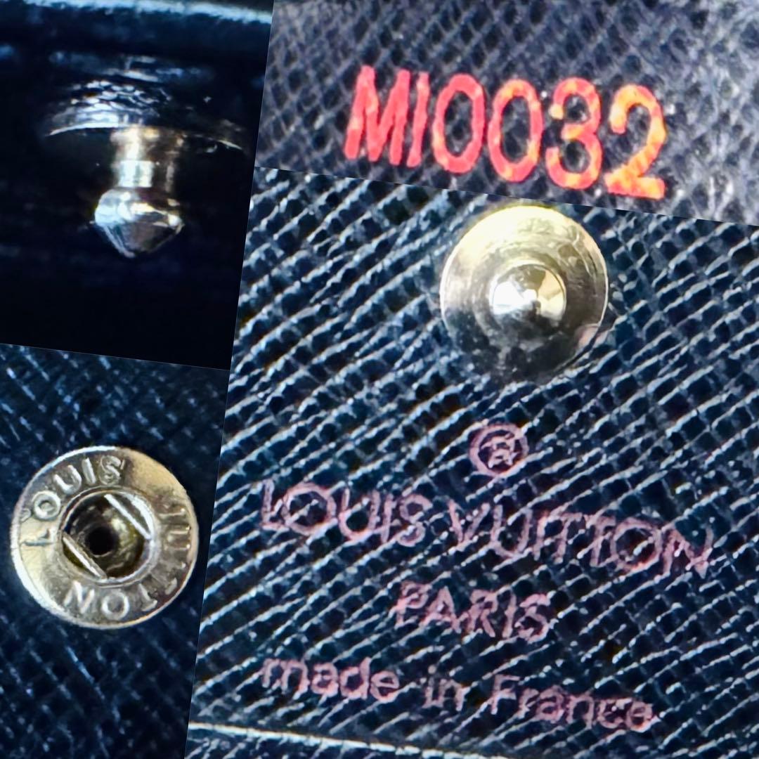 LOUIS VUITTON エピ ポルトモネ ボワット ケース 内外極美品