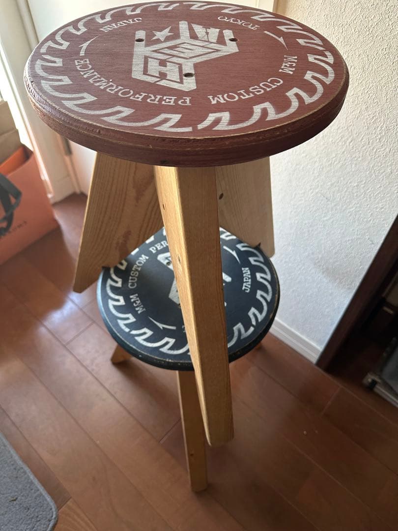 美品 m&m custom performance HEA別注 stool 2脚