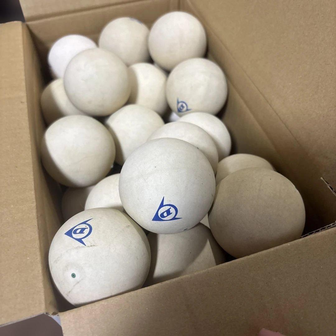 ホワイト テニスボール 56個