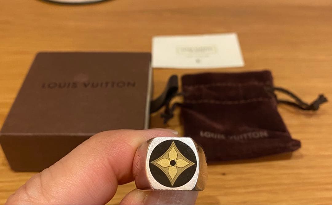 anuy　ルイヴィトン バーグフルール モノグラム リング Sサイズ