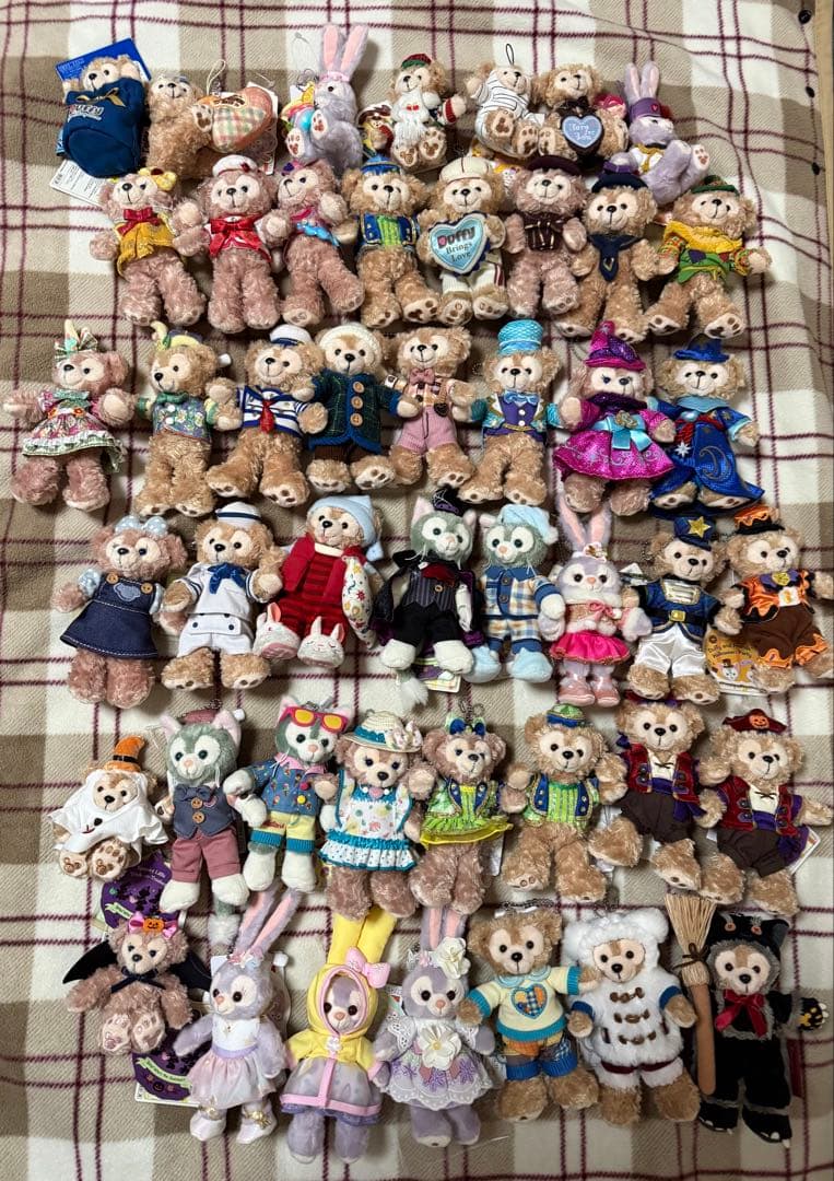 ダッフィー ぬいば　まとめ売り　46体セット