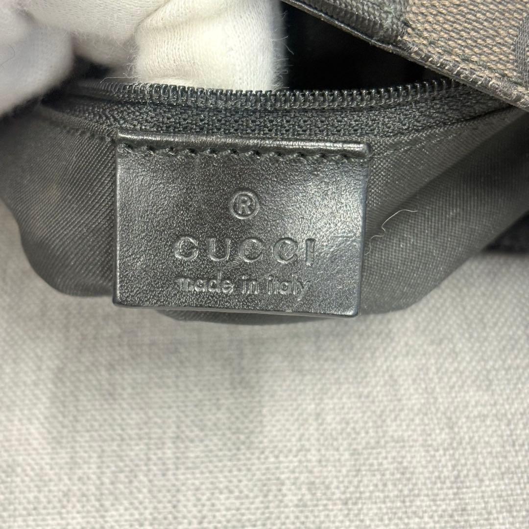 GUCCI グッチ ハンドバッグ GG柄 ジャッキー キャンバス ブラック
