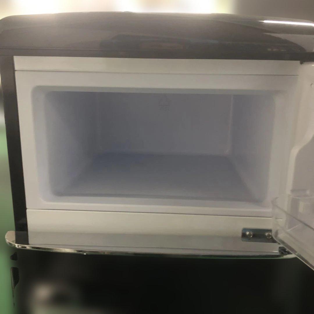 ノンフロン冷凍冷蔵庫 PRR-082D-B 株式会社オーヤマ 2021年製