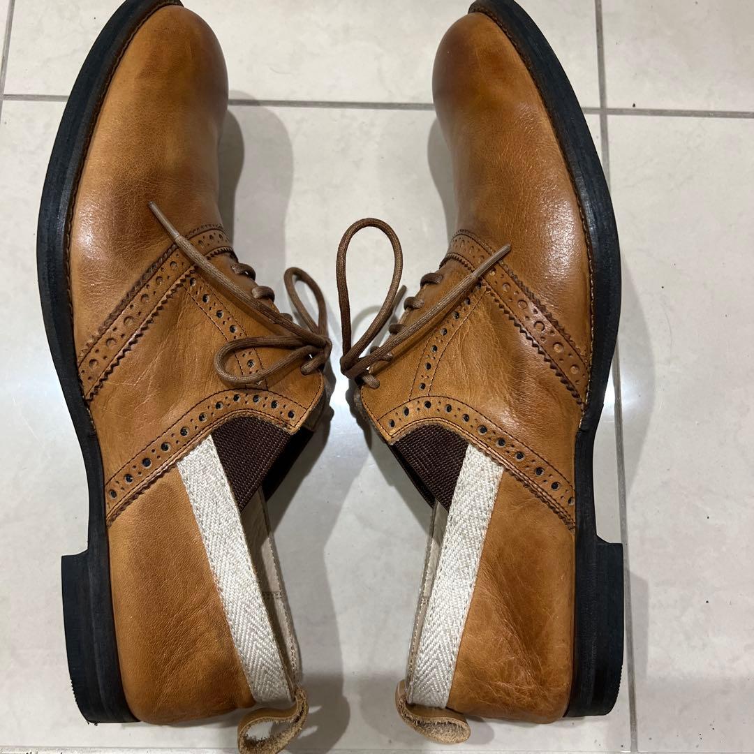 alfredoBANNISTERブラウン レザー シューズ 日本製 サイズ41