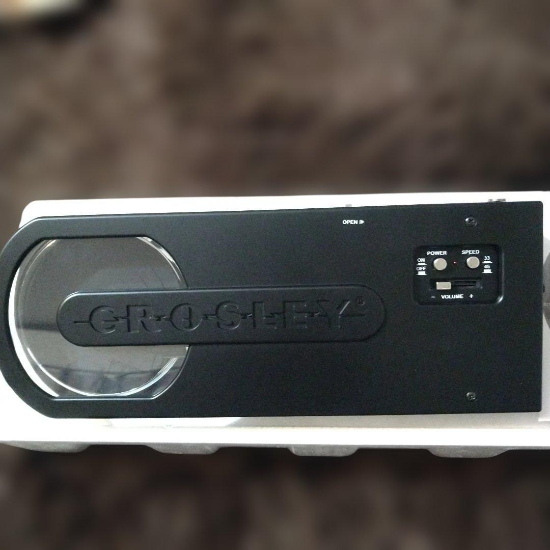 新品、携帯Crosley Revolution ポータブルUSBターンテーブル