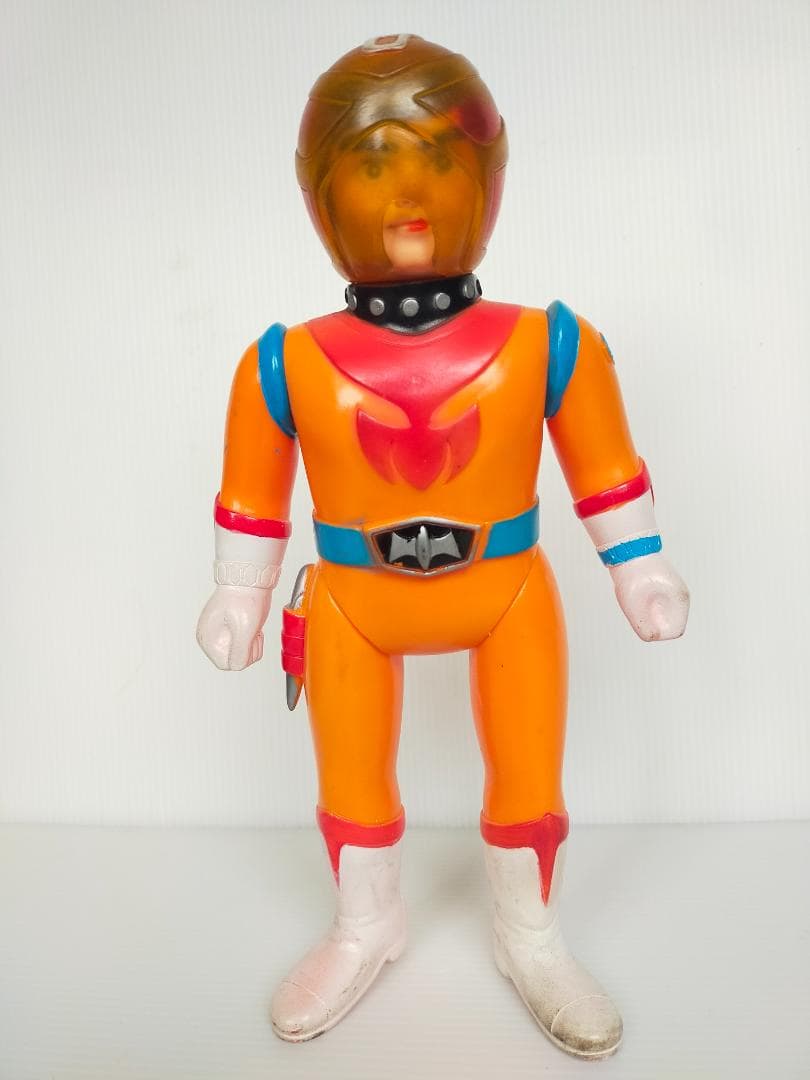 ポピー　ゼロテスター　吹雪シン　ソフビ　２３ｃｍ　当時物　特撮