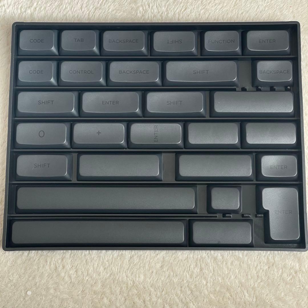 Keyreative　PBS Black on Black　キーキャップ　難あり