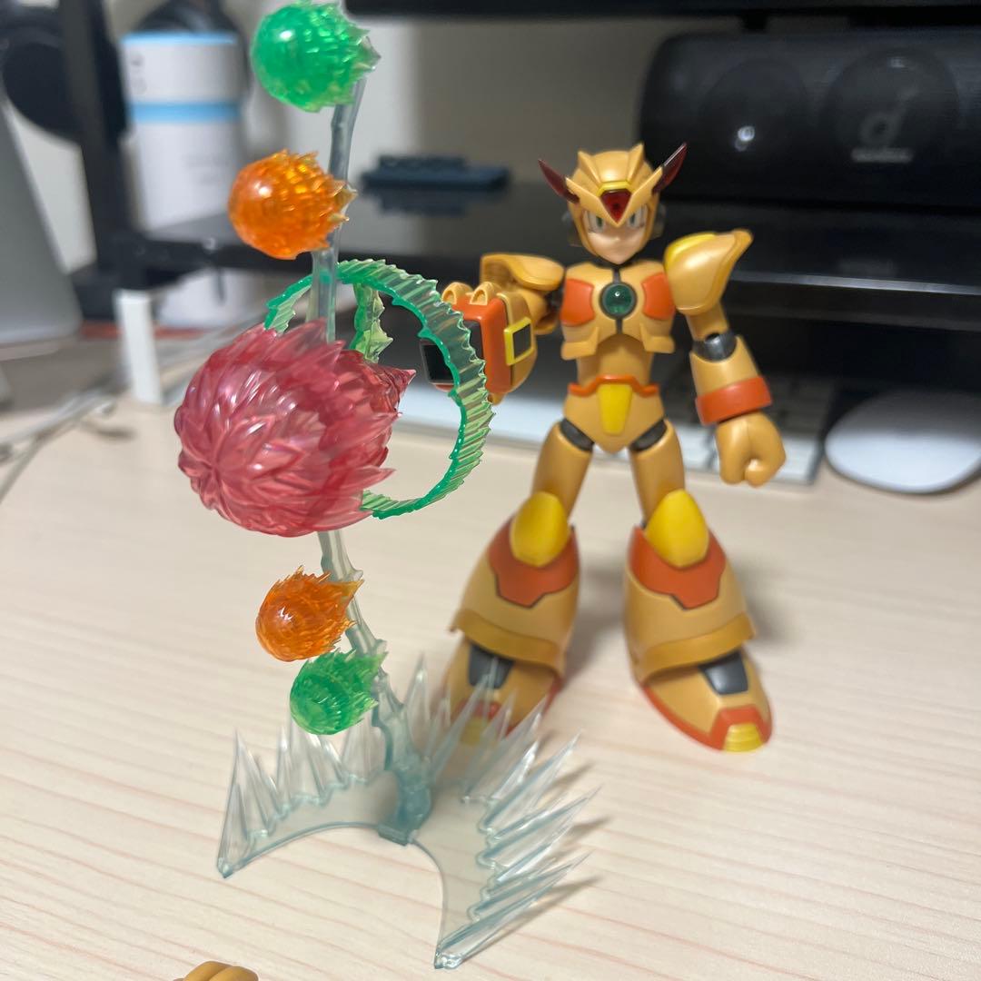 【組立済】コトブキヤ　ロックマンX マックスアーマー ハイパーチップVer.