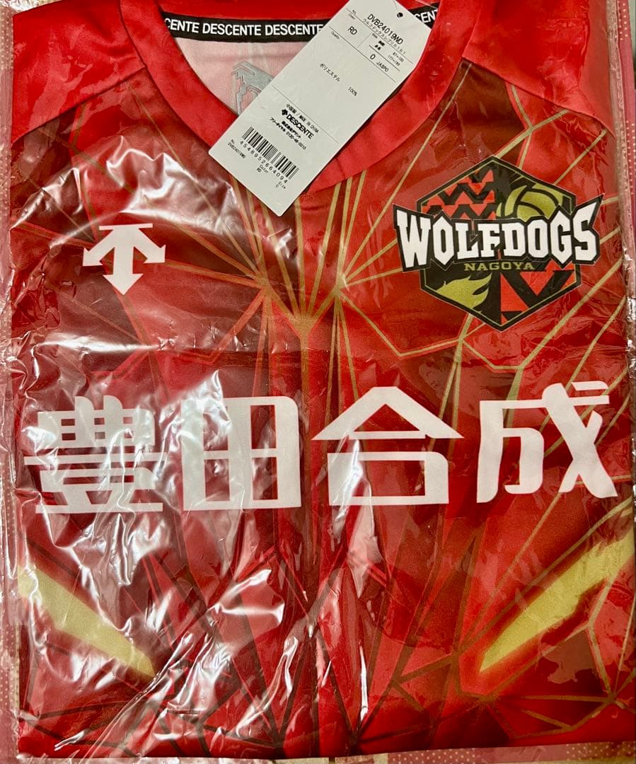 [新品未使用]市川健太 選手2024-2025レプリカユニフォーム 赤