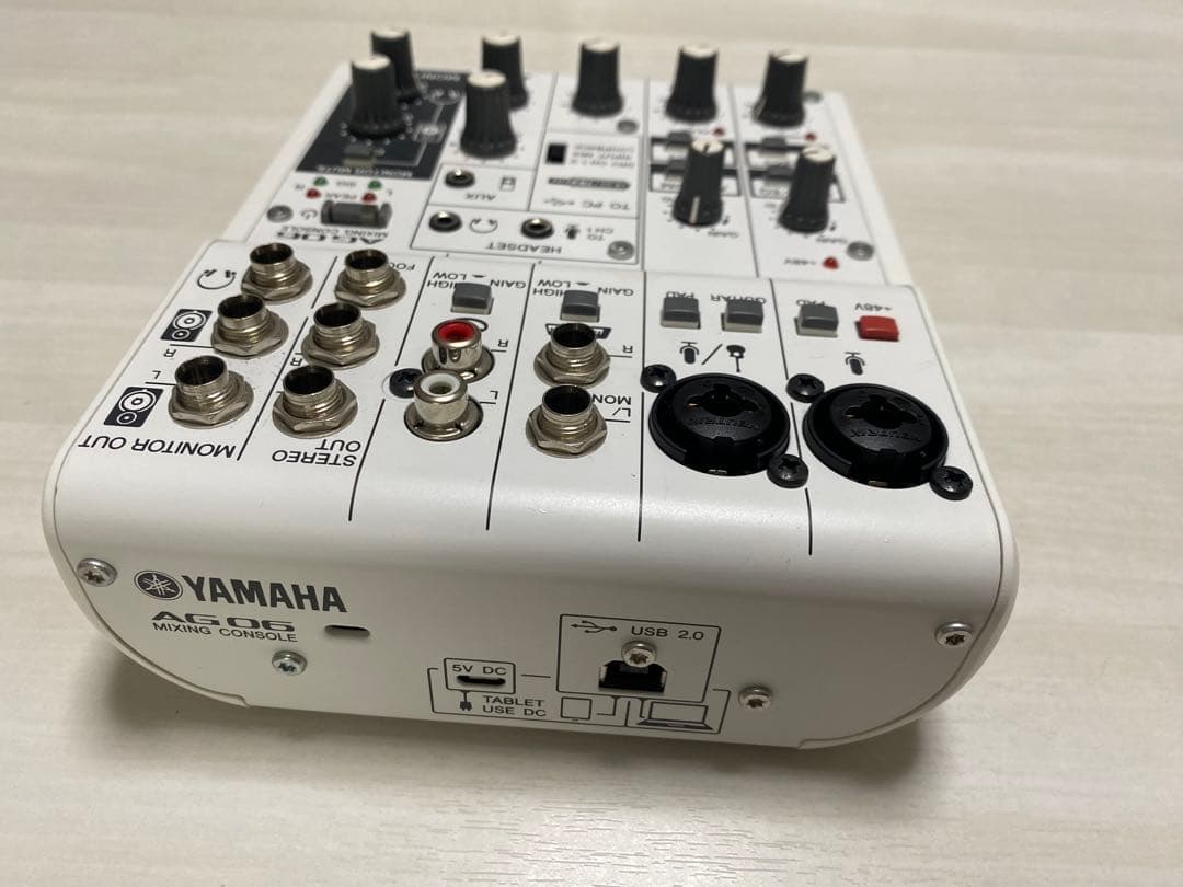 【箱付き/美品】YAMAHA AG06【USED】
