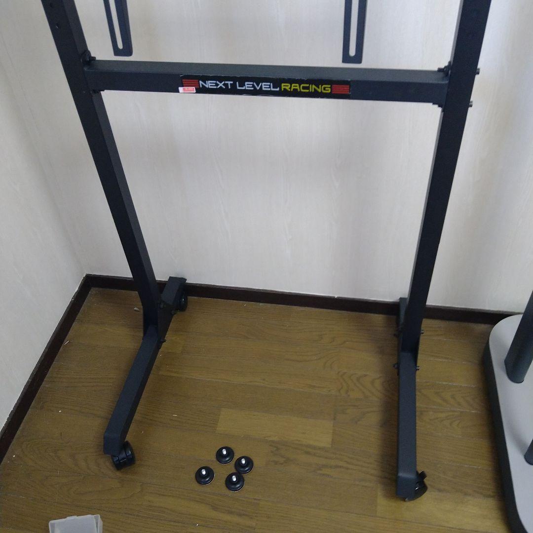 NEXT LEVEL RACING テレビスタンド ブラック