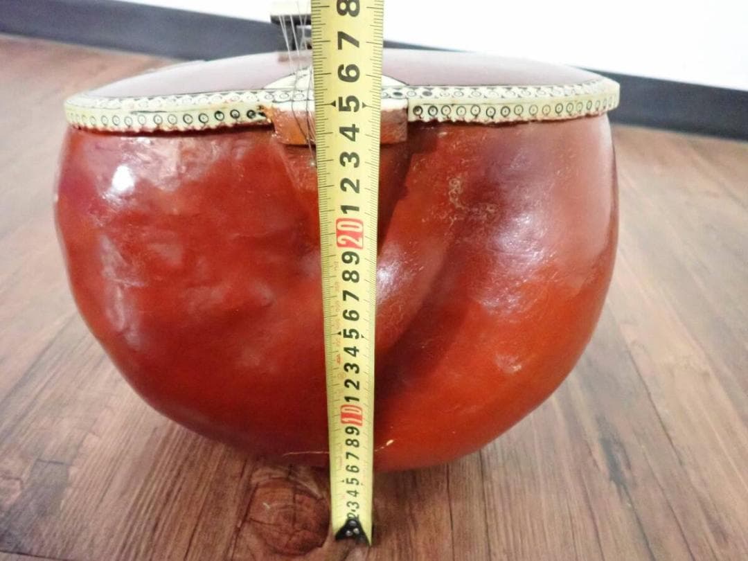 シタール ハードケース付き 民族楽器 インド 51457