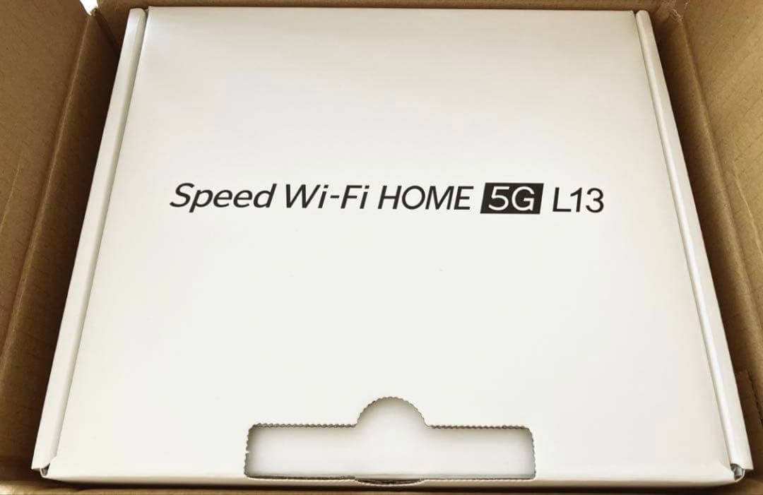 Speed Wi-Fi  5G L13 無線LANルーター WiMAX