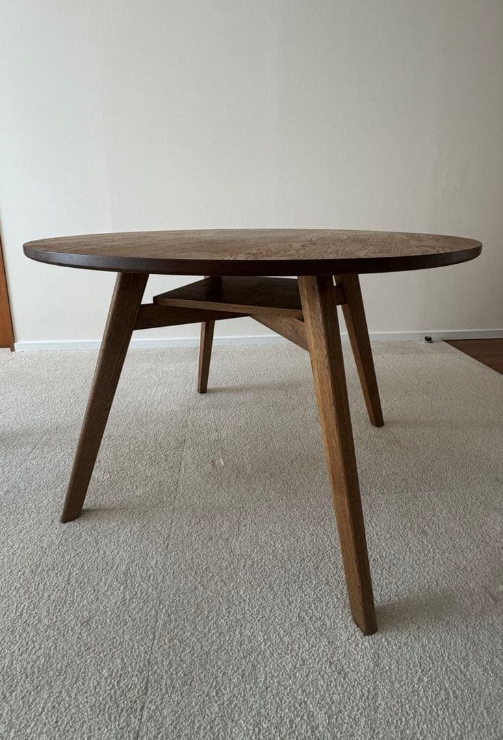 【吉原】unico ウニコADDAY ラウンドダイニングテーブル