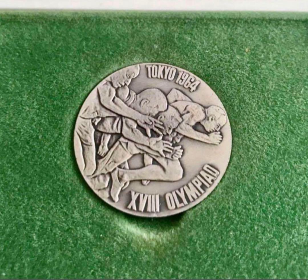 【美品】1964年 東京オリンピック記念 銀メダル・銅メダル ③