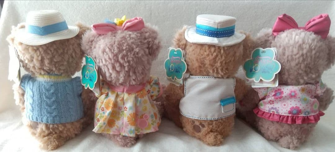 ダッフィー シェリーメイ ぬいぐるみ SS 4体セット 新品