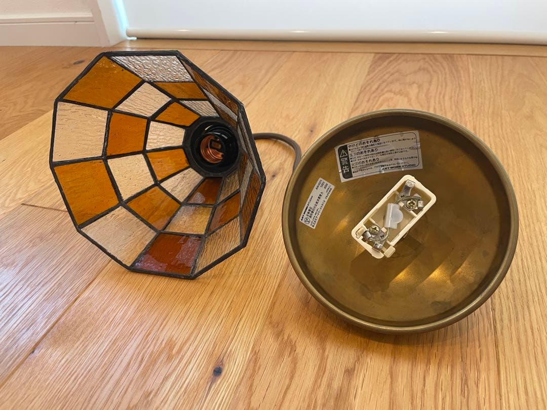 ART WORK STUDIO ステンドグラスペンダントチェッカー