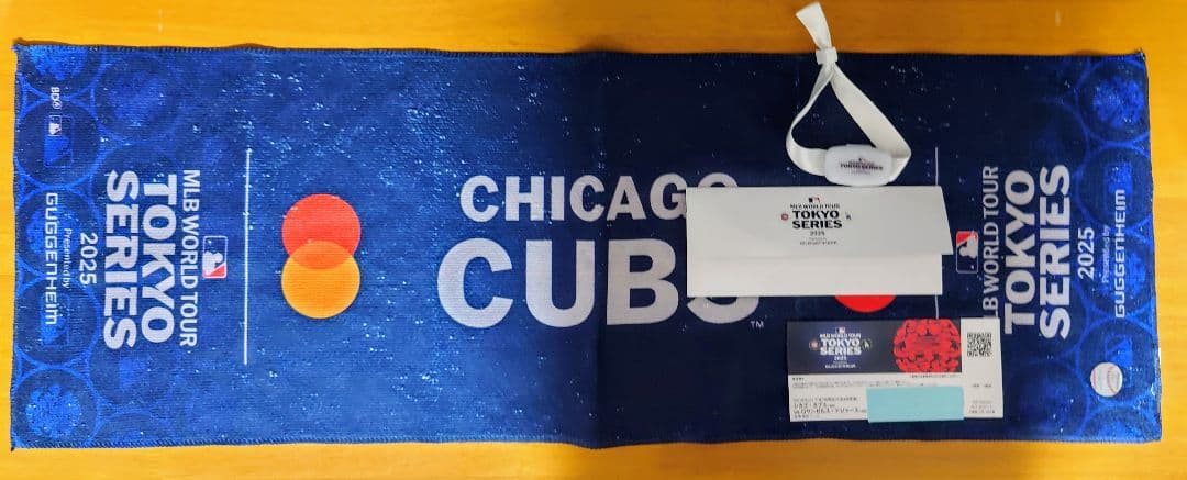 MLB開幕戦Tokyo Series 使用済チケットA/記念タオル/リストバンド