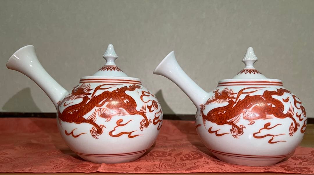 な*ね様 煎茶道具　急須　茶瓶　一対　北峯