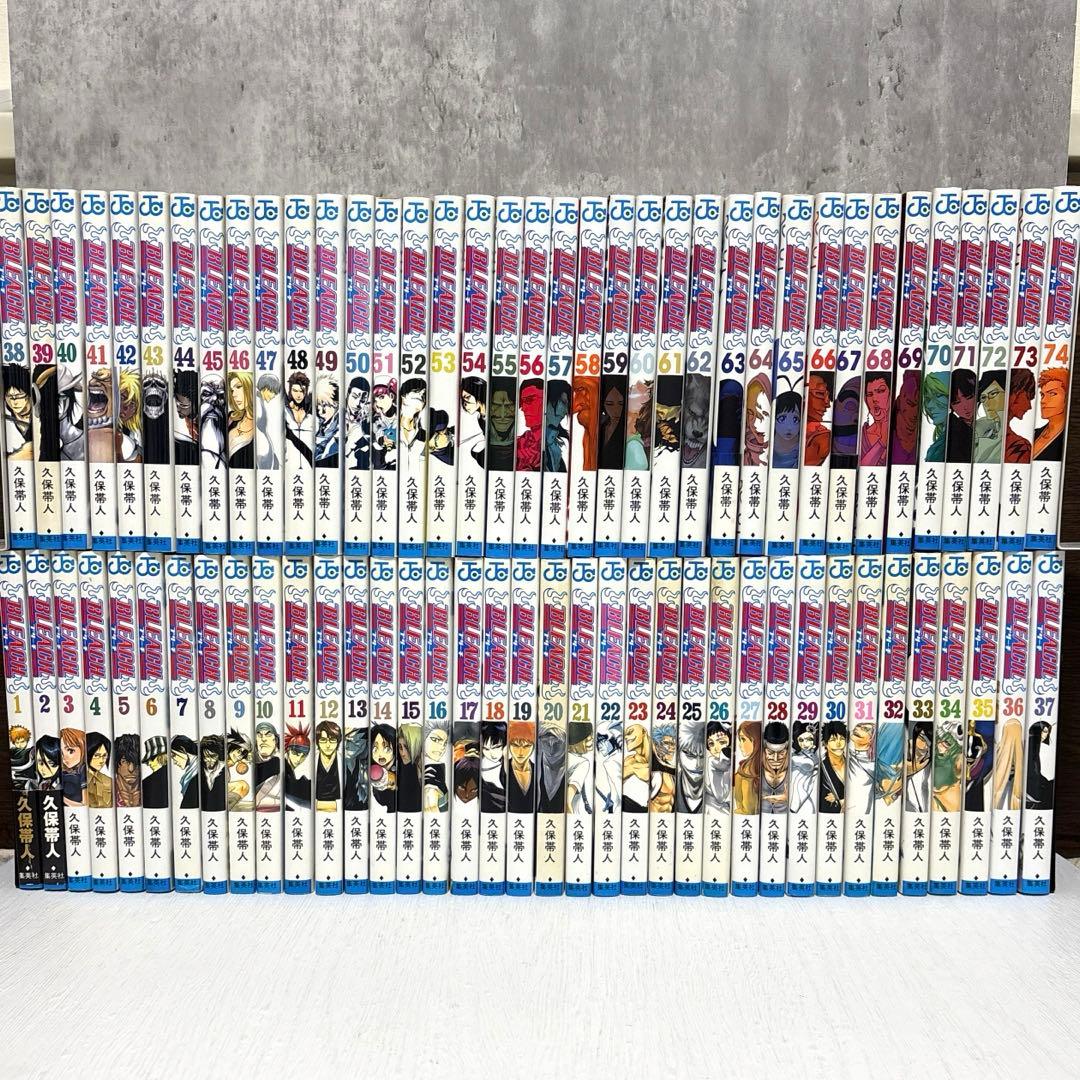 ブリーチ 全巻セット 1〜74巻＋関連本4冊　久保帯人