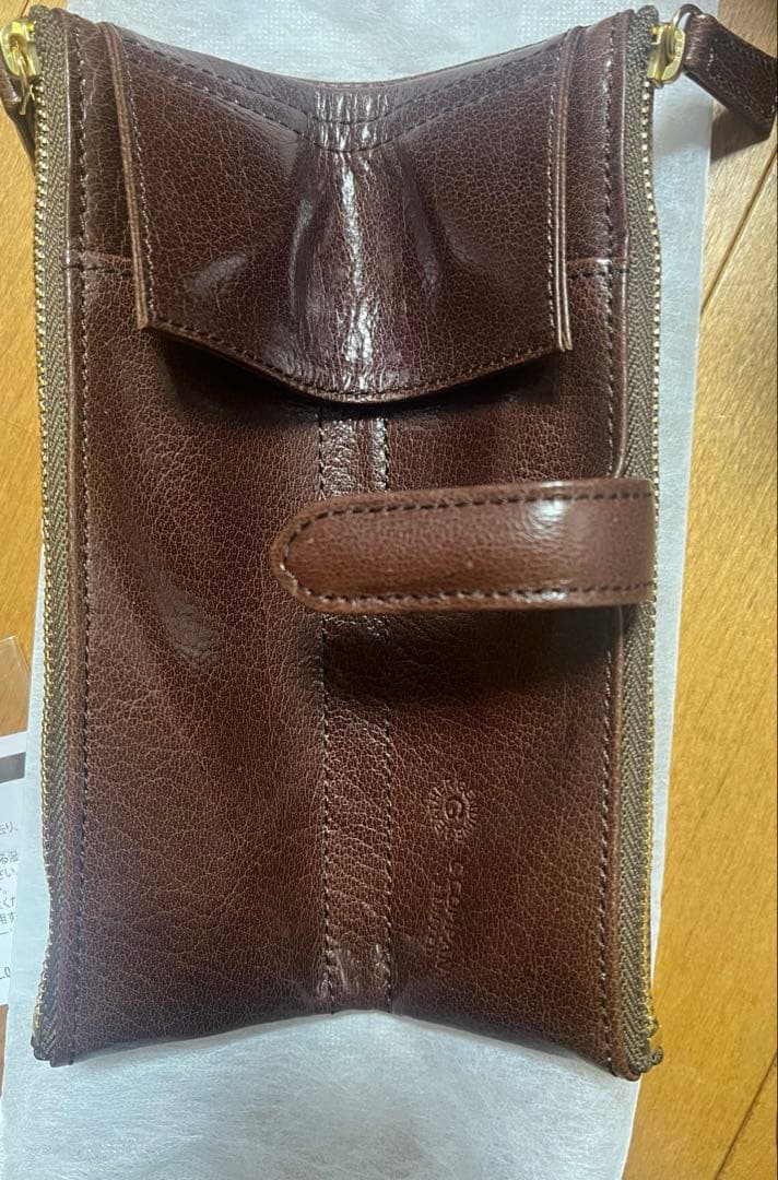 ルポペンケース　ダークブラウン
