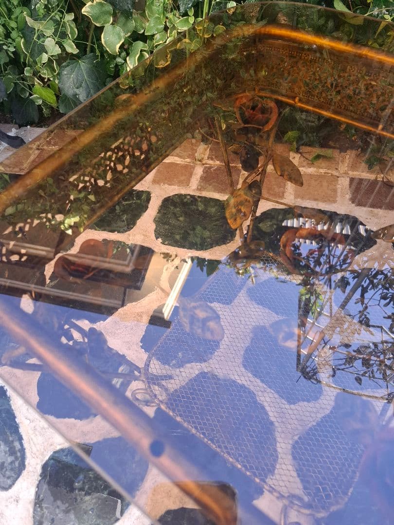 アンティーク　　薔薇　　机