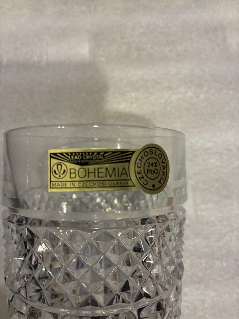 BOHEMIA CRYSTAL クリスタルグラス 5個セット