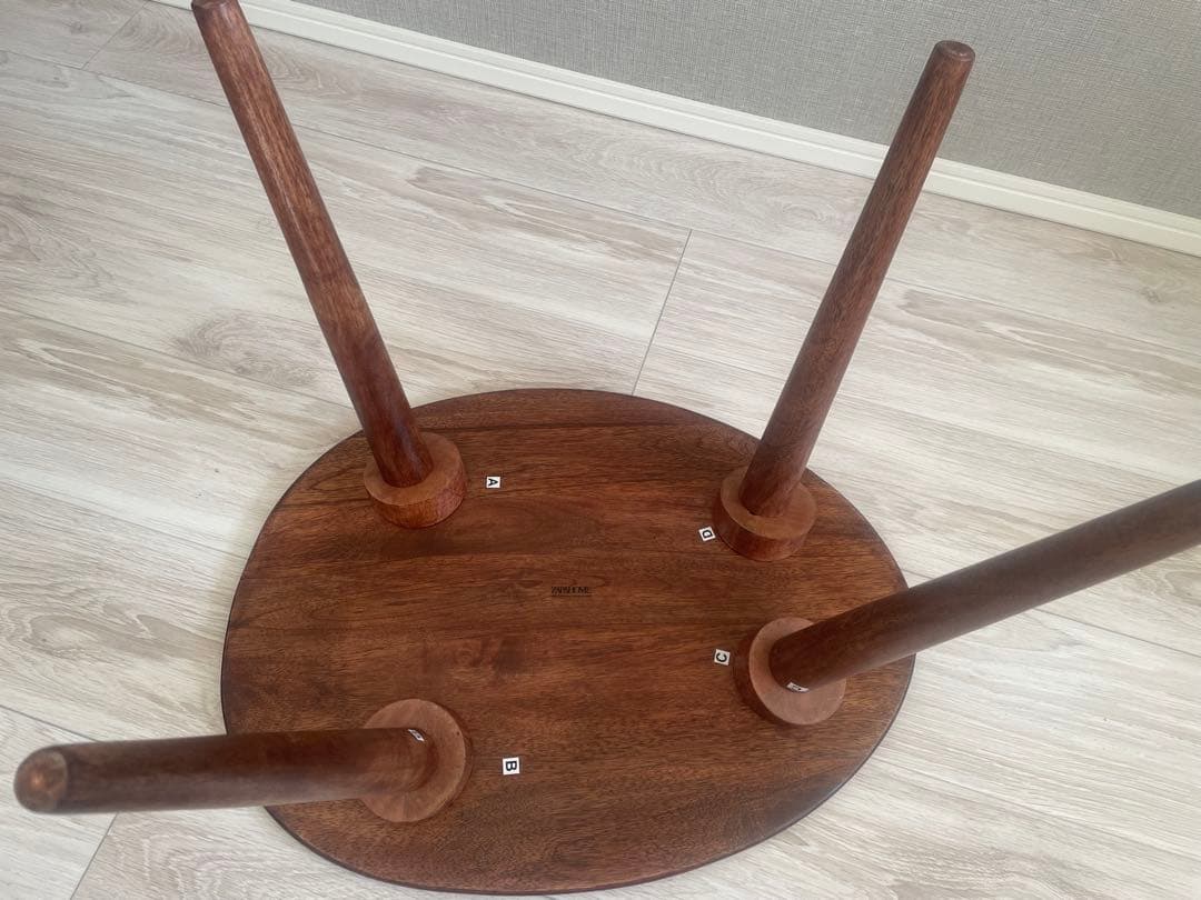 ZARA  ザラホーム　面取りウッド コーヒーテーブル　小