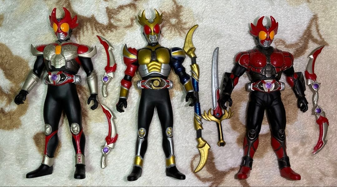 仮面ライダー アギト　ソフビ　武器ありセット　9種　まとめ売り