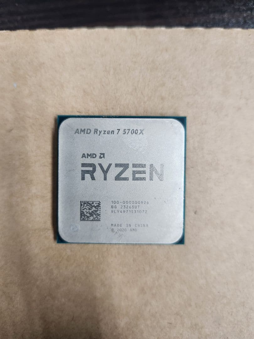 【ジャンク品】 AMD Ryzen 7 5700X