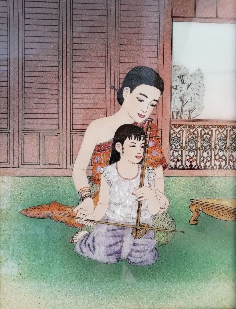 宝石 絵画 タイ