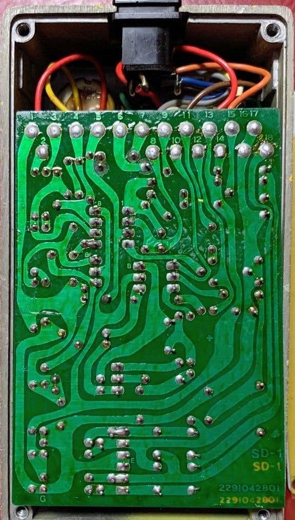 BOSS SD-1　発売初期1981年4月製レア商品