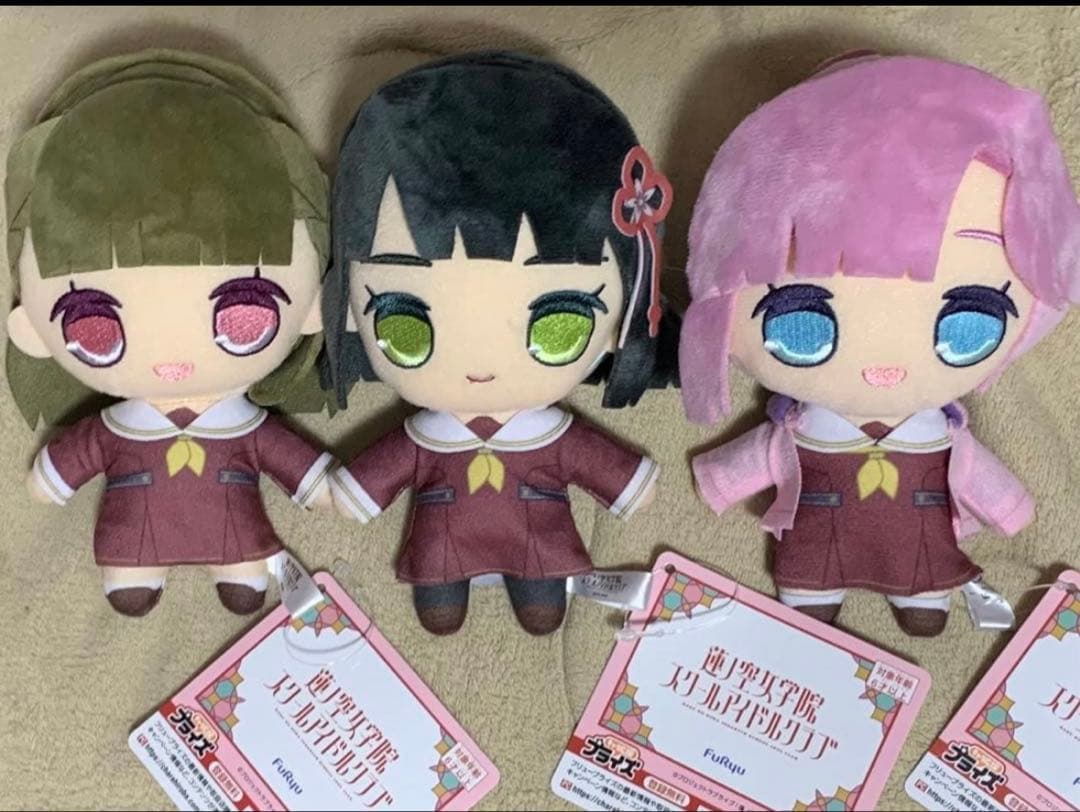 蓮ノ空　きゅるまる　104期　ぬいぐるみ 3体セット