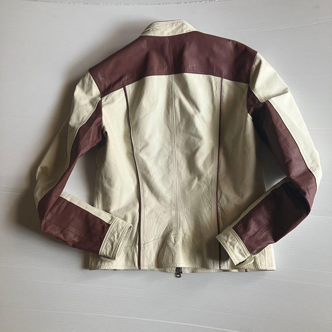 90s 00s archive Morgan homme 本革レザーライダース