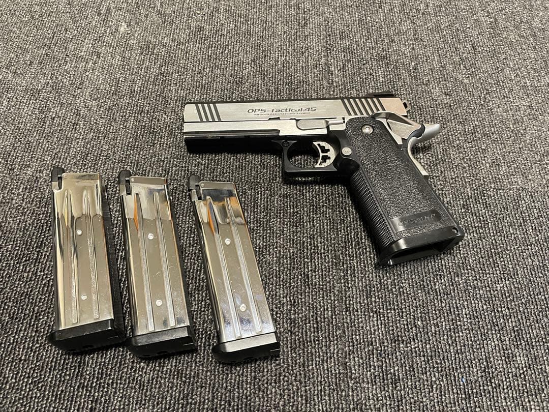 東京マルイ ハイキャパ カスタムデュアルステンレス