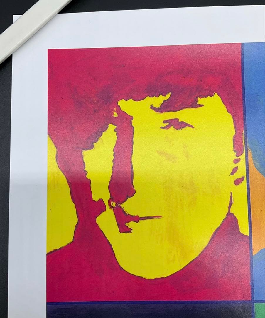 アンディ ウォーホル リトグラフ ビートルズ Beatles 世界 300枚限定