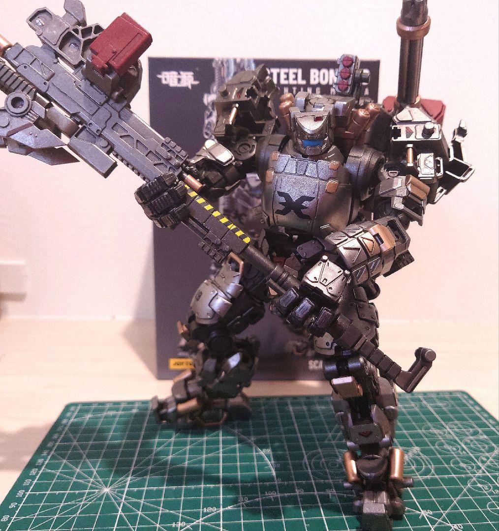 暗源　JOYTOY　STEEL BONE　シルバーガーディアン