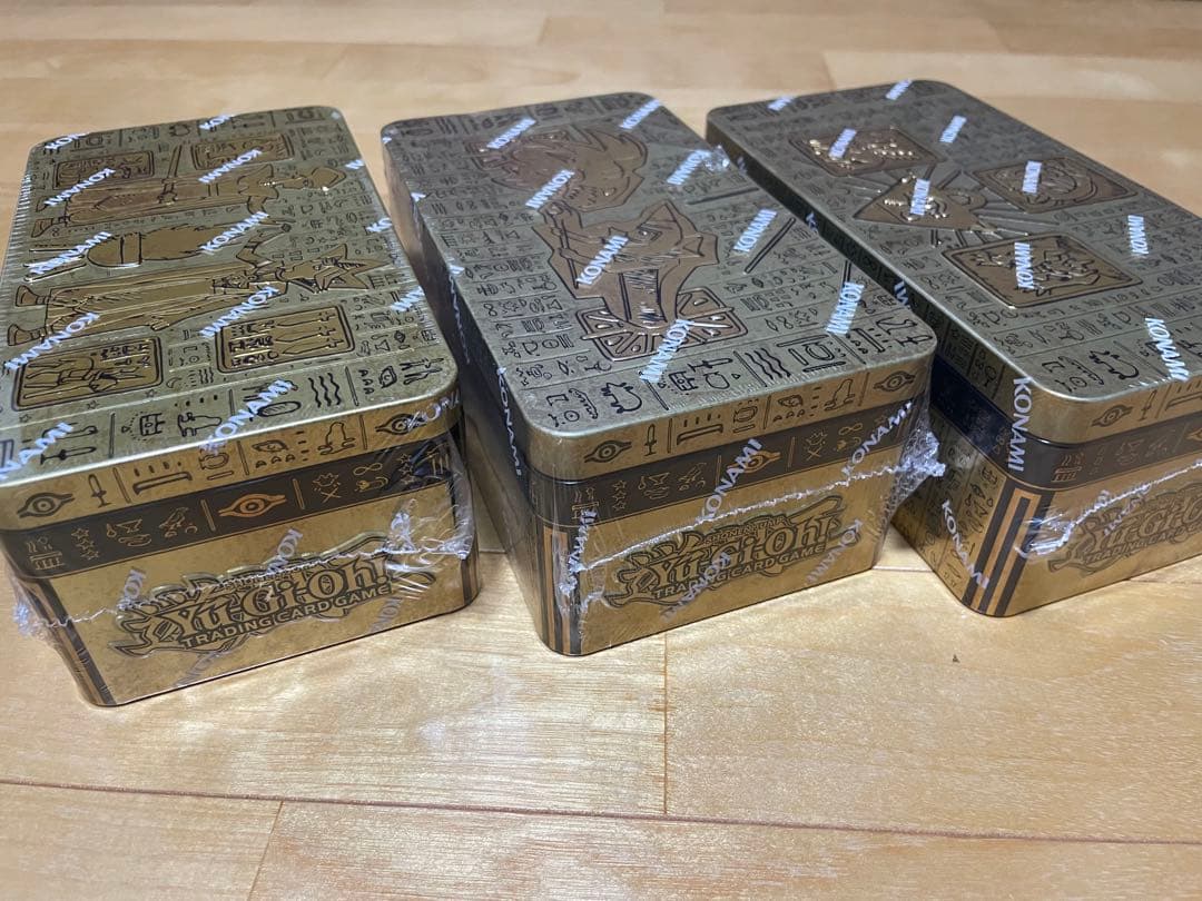 遊戯王★TIN缶★2020 2021 2022コンプリートセット★王の記憶の石板